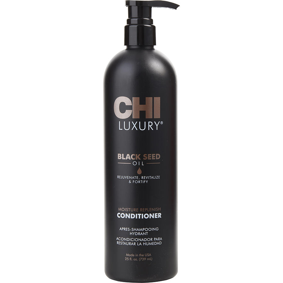 LUXURY BLACK SEED OIL MOISTURE REPLENISH CONDITIONER 25 OZ - CHI by CHI LUXURY BLACK SEED OIL MOISTURE REPLENISH CONDITIONER 25 OZ - CHI by CHI