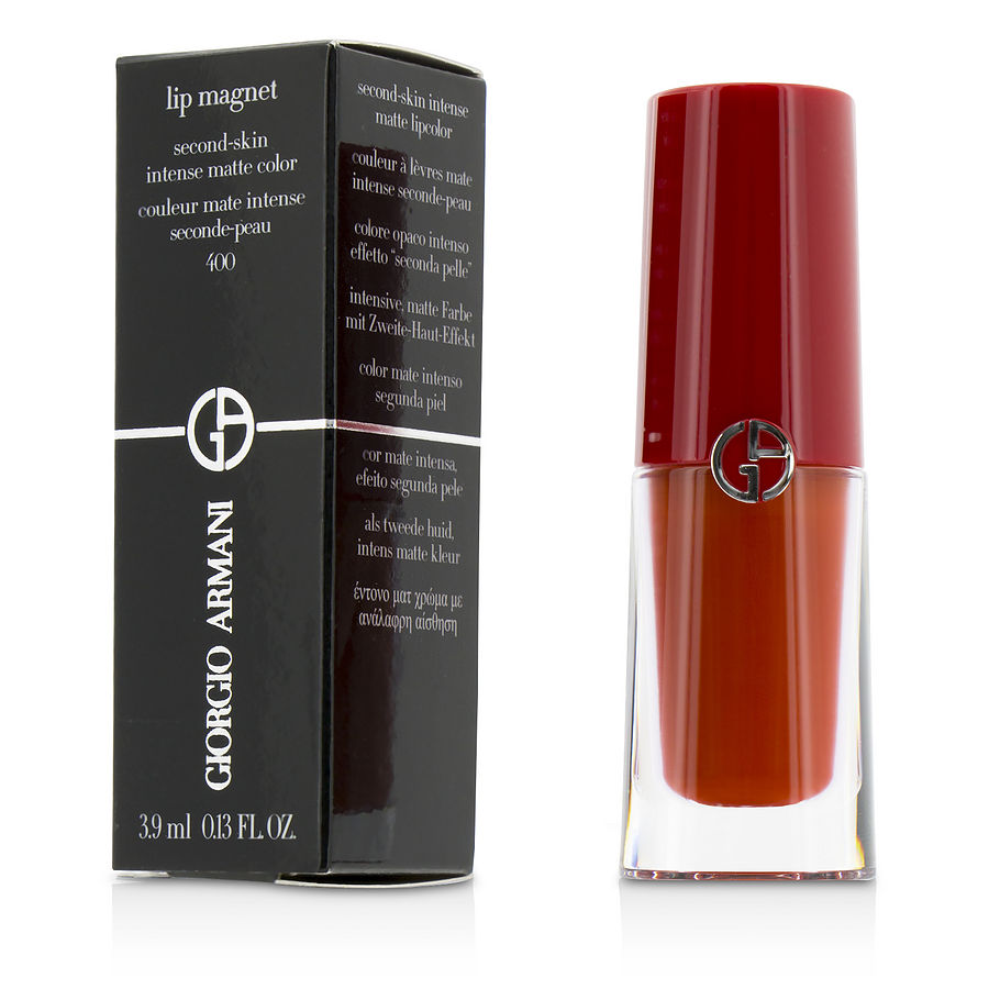 Lip Magnet Second Skin Intense Matte Color - # 400 Four Hundred For All --3.9ml/0.13oz - Giorgio Armani by Giorgio Armani Lip Magnet Second Skin Intense Matte Color - # 400 Four Hundred For All --3.9ml/0.13oz - Giorgio Armani by Giorgio Armani