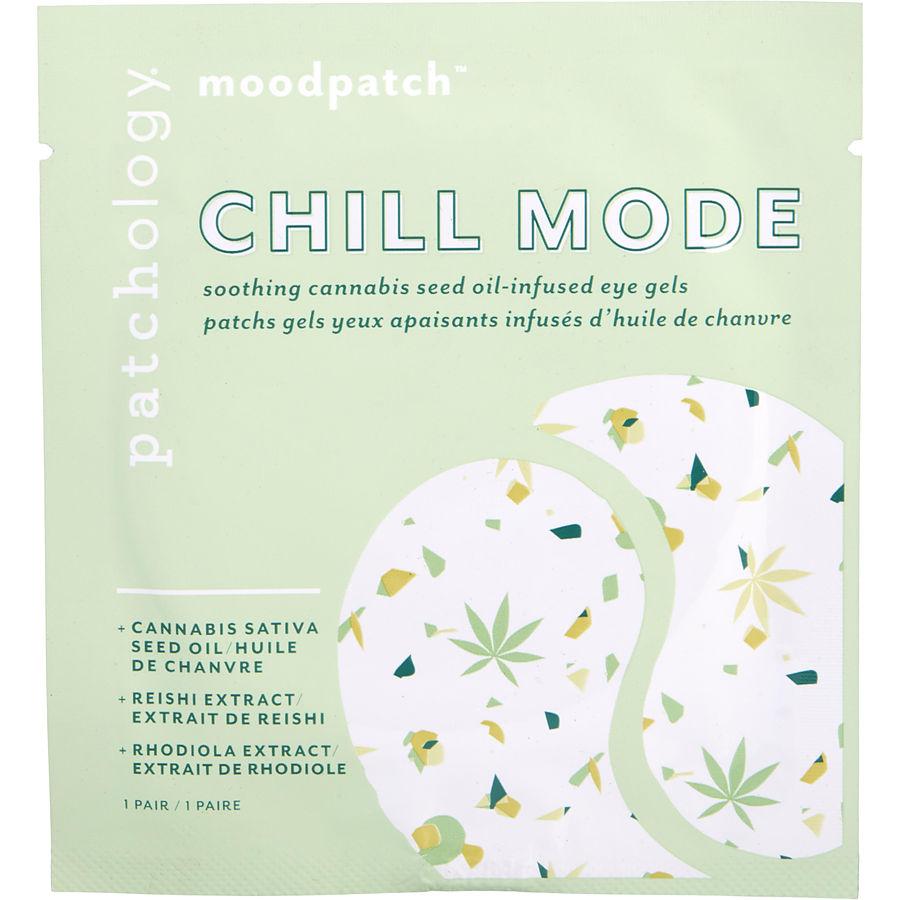 Moodpatch - Chill Mode Soothing Cannabis Seed Oil-Infused Eye Gels (Cannabis Sativa Seed Oil+Reishi & Rhodiola Extract) --1pair - Patchology by Patchology Moodpatch - Chill Mode Soothing Cannabis Seed Oil-Infused Eye Gels (Cannabis Sativa Seed Oil+Reishi & Rhodiola Extract) --1pair - Patchology by Patchology