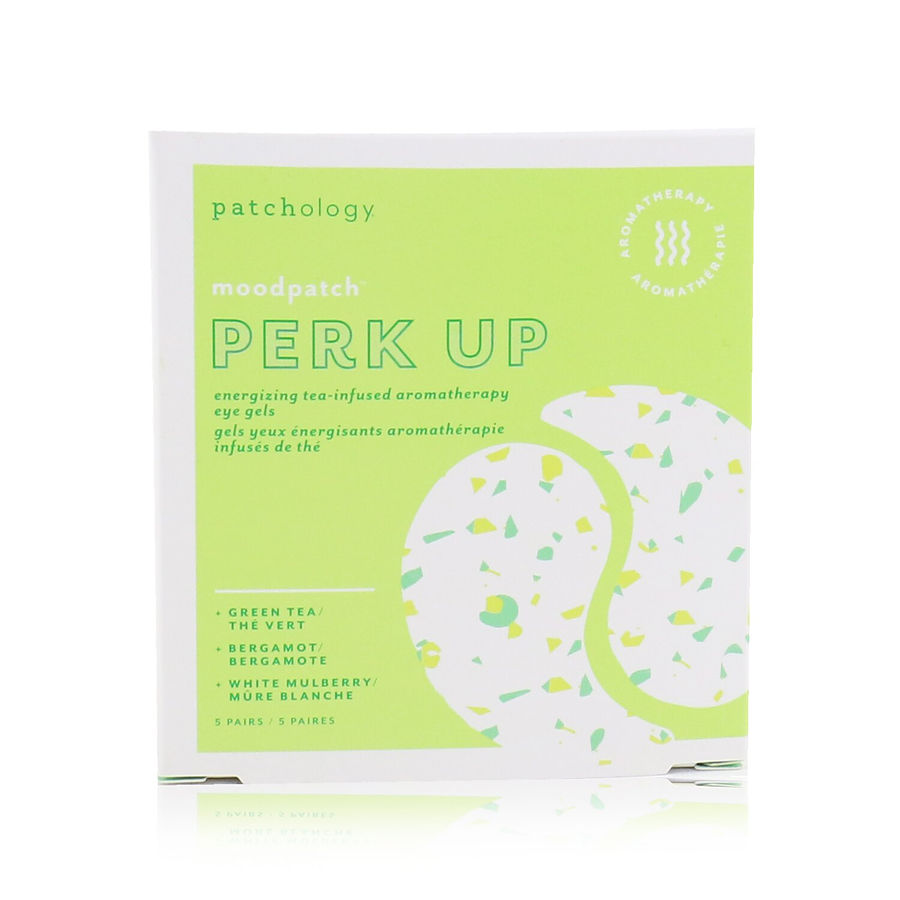 Moodpatch - Perk Up Energizing Tea-Infused Aromatherapy Eye Gels (Green Tea+Bergamot+White Mulberry) --5pairs - Patchology by Patchology Moodpatch - Perk Up Energizing Tea-Infused Aromatherapy Eye Gels (Green Tea+Bergamot+White Mulberry) --5pairs - Patchology by Patchology