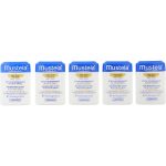 Nourishing Stick With Cold Cream (Lips & Cheeks) Set - For Dry Skin --5 x 10.1ml/0.32oz - Mustela by Mustela