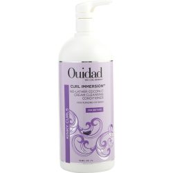 OUIDAD CURL IMMERSION NO-LATHER COCONUT CREAM CLEANSING CONDITIONER 33.8 OZ - OUIDAD by Ouidad