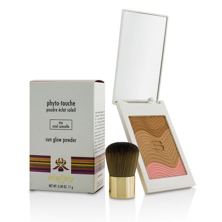 Phyto Touche Sun Glow Powder With Brush - # Trio Miel Cannelle --11g/0.38oz - Sisley by Sisley Phyto Touche Sun Glow Powder With Brush - # Trio Miel Cannelle --11g/0.38oz - Sisley by Sisley