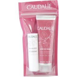 Rose De Vigne - Hand & Nail Cream 30ml + Lips Care 4.5g --2pcs - Caudalie by Caudalie