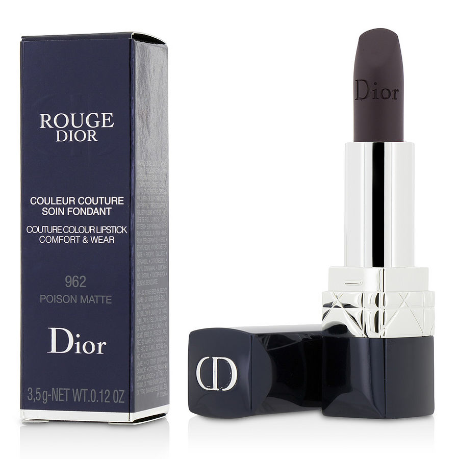 Rouge Dior Couture Colour Comfort & Wear Matte Lipstick - # 962 Poison Matte --3.5g/0.12oz - CHRISTIAN DIOR by Christian Dior Rouge Dior Couture Colour Comfort & Wear Matte Lipstick - # 962 Poison Matte --3.5g/0.12oz - CHRISTIAN DIOR by Christian Dior