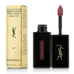 Rouge Pur Couture Vernis A Levres Vinyl Cream Creamy Stain - # 407 Carmin Session  --5.5ml/0.18oz - YVES SAINT LAURENT by Yves Saint Laurent