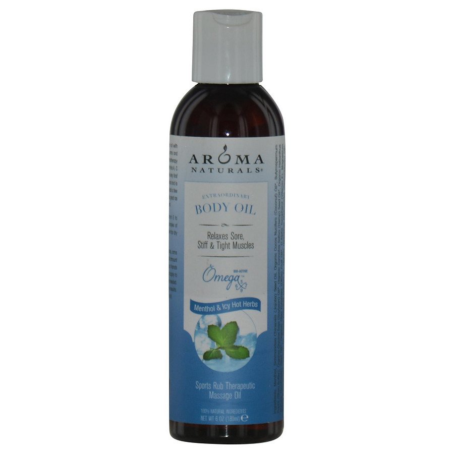 SPORTS RUB THERAPEUTIC MASSAGE OIL 6 OZ - MENTHOL & ICY HOT HERBS AROMATHERAPY by SPORTS RUB THERAPEUTIC MASSAGE OIL 6 OZ - MENTHOL & ICY HOT HERBS AROMATHERAPY by