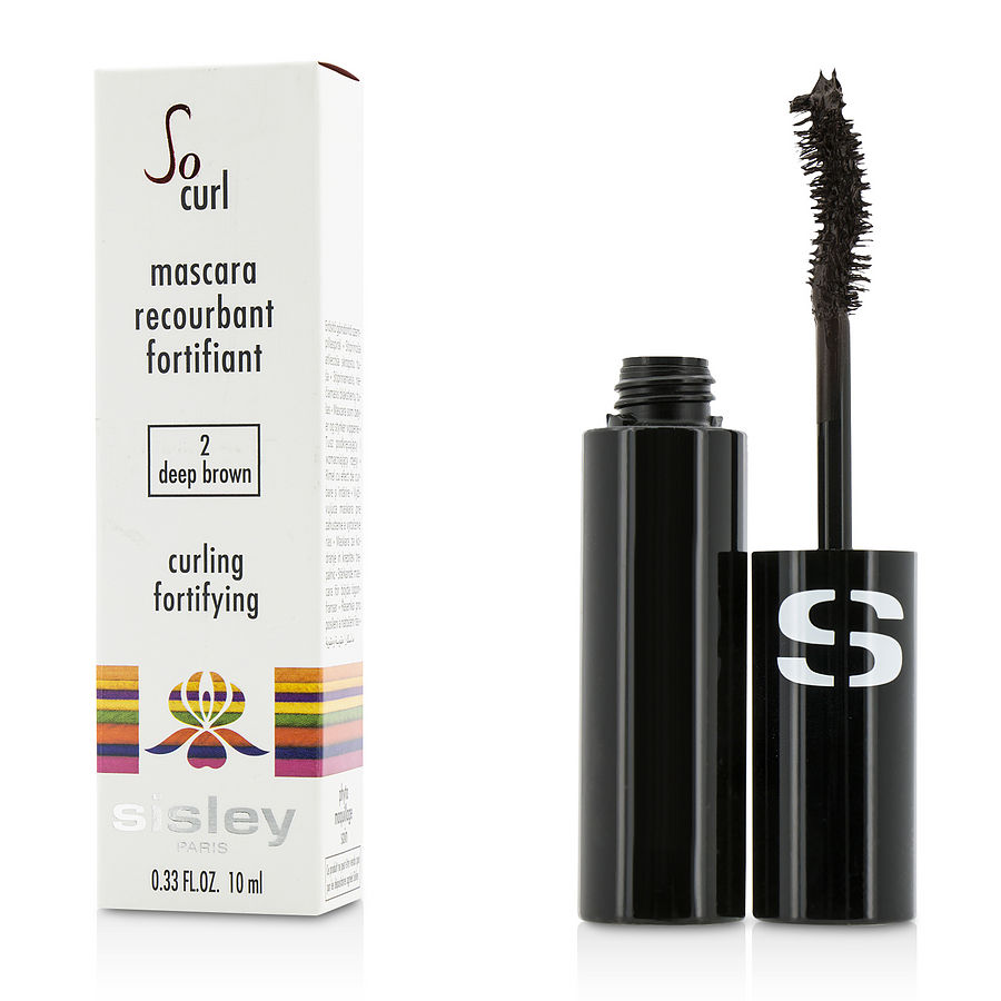 So Curl Mascara Curling & Fortifying - #02 Deep Brown --10ml/0.33oz - Sisley by Sisley So Curl Mascara Curling & Fortifying - #02 Deep Brown --10ml/0.33oz - Sisley by Sisley