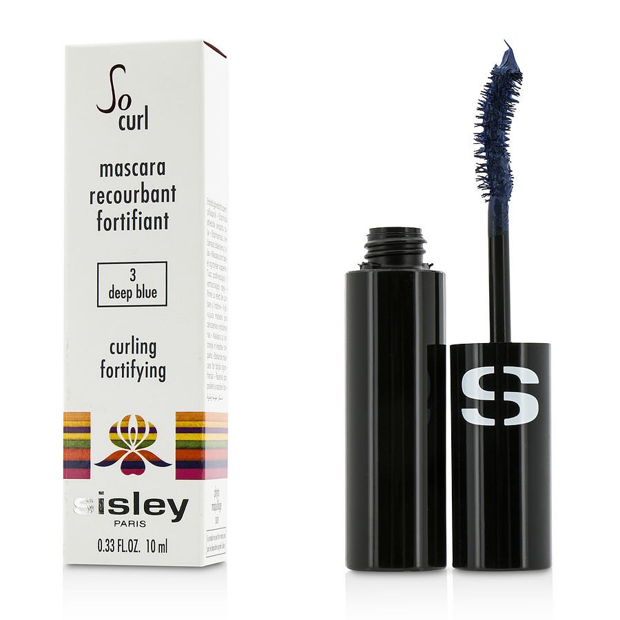 So Curl Mascara Curling & Fortifying - #03 Deep Blue --10ml/0.33oz - Sisley by Sisley So Curl Mascara Curling & Fortifying - #03 Deep Blue --10ml/0.33oz - Sisley by Sisley
