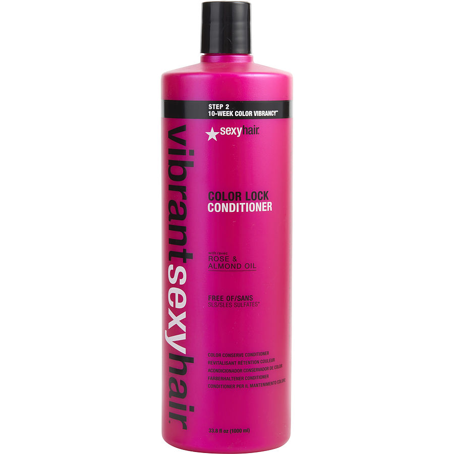 VIBRANT SEXY HAIR COLOR LOCK SULFATE-FREE COLOR CONSERVE CONDITIONER 33.8 OZ - SEXY HAIR by Sexy Hair Concepts VIBRANT SEXY HAIR COLOR LOCK SULFATE-FREE COLOR CONSERVE CONDITIONER 33.8 OZ - SEXY HAIR by Sexy Hair Concepts