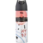 Aeropostale Black Leather & Lavender By Aeropostale