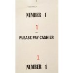 Barber Shop Check Pads No. 1