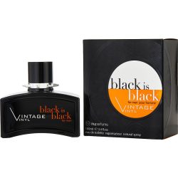 Black Is Black Vintage Vinyl By Nuparfums