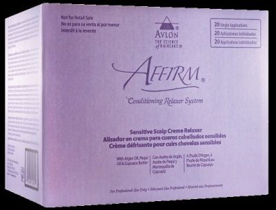 Affirm Sensitive Scalp Creme Relaxer -20-Pack