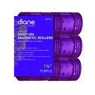 Diane 4723 Snap-On Magnetic Roller  Purple