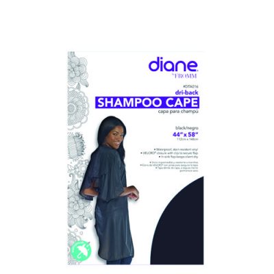 Diane Dri-Back Shamp Cape Blk Dta016