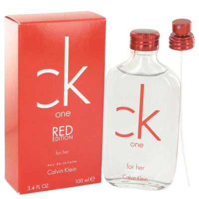 Ck One Red Perfume By Calvin Klein Eau De Toilette Spray