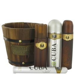 Cuba Gold Cologne By Fragluxe Gift Set