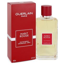 Habit Rouge Cologne By Guerlain Eau De Parfum Spray