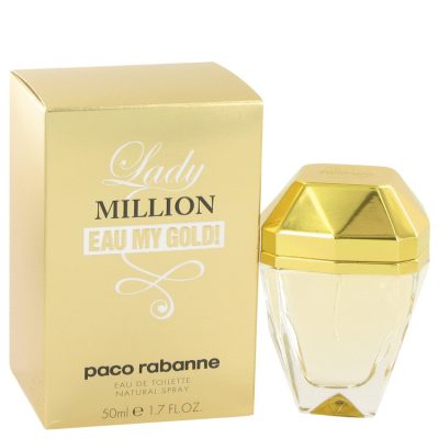 Lady Million Eau My Gold Perfume By Paco Rabanne Eau De Toilette Spray