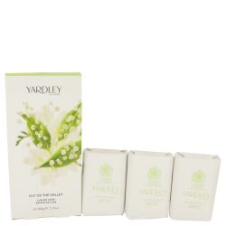 Lily Of The Valley Yardley Perfume By Yardley London 3 x 3.5 oz Soap