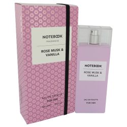 Notebook Rose Musk & Vanilla Perfume By Selectiva SPA Eau De Toilette Spray