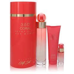Perry Ellis 360 Coral Perfume By Perry Ellis Gift Set