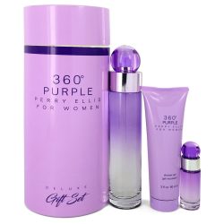 Perry Ellis 360 Purple Perfume By Perry Ellis Gift Set