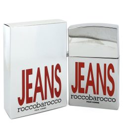 Roccobarocco Silver Jeans Cologne By Roccobarocco Eau De Toilette Spray (new packaging)