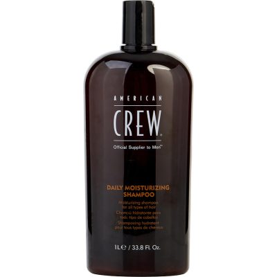 DAILY MOISTURIZING SHAMPOO FOR ALL TYPES OF HAIR 33.8 OZ - AMERICAN CREW by American Crew