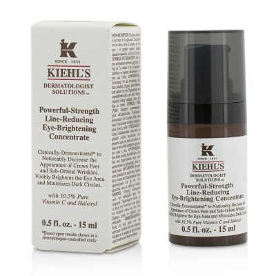 Dermatologist Solutions Powerful-Strength Line-Reducing Eye-Brightening Concentrate  --15ml/0.5oz - Kiehl's by Kiehl's