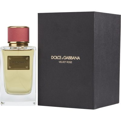EAU DE PARFUM SPRAY 5 OZ - DOLCE & GABBANA VELVET ROSE by Dolce & Gabbana