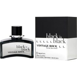 Black Is Black Vintage Rock By Nuparfums