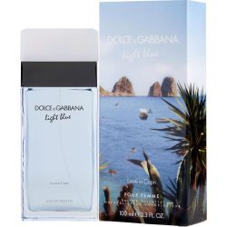 D & G Light Blue Love In Capri By Dolce & Gabbana